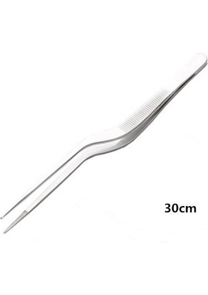 30CM Tarzı Mutfak Maşası Mutfak Gereçleri Barbekü Cımbız Gıda Klipsi Mutfak Şefi Maşa Barbekü Pişirme Için Paslanmaz Çelik Taşınabilir (Yurt Dışından)