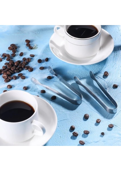Gül Altın Tarzı Gösteri Olarak 1 Adet Kahve Şeker Klip Paslanmaz Çelik Cımbız Mini Kelepçe Maşa Klipler Kahve Buz Küçük Çay Klipleri Mutfak Bar Aracı Kaynağı (Yurt Dışından)