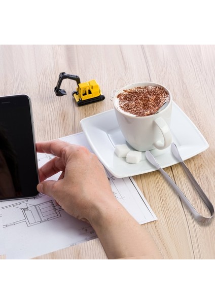 Gül Altın Tarzı Gösteri Olarak 1 Adet Kahve Şeker Klip Paslanmaz Çelik Cımbız Mini Kelepçe Maşa Klipler Kahve Buz Küçük Çay Klipleri Mutfak Bar Aracı Kaynağı (Yurt Dışından)