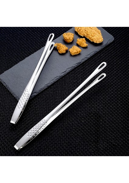 Altın 24CM Tarzı Uzun Sap Kaymaz Altın Gümüş Paslanmaz Çelik Gıda Maşası Açık Barbekü Klipsi Biftek Kelepçesi Mutfak Pişirme Gereçleri (Yurt Dışından) indirimleri