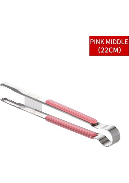 B 8 Inç Pembe Tarzı Glowworm Altın Paslanmaz Çelik Gıda Maşası Kaymaz Servis Maşası Barbekü Et Salatası Ekmek Mutfak Aksesuarları Pişirme Gereçleri (Yurt Dışından)