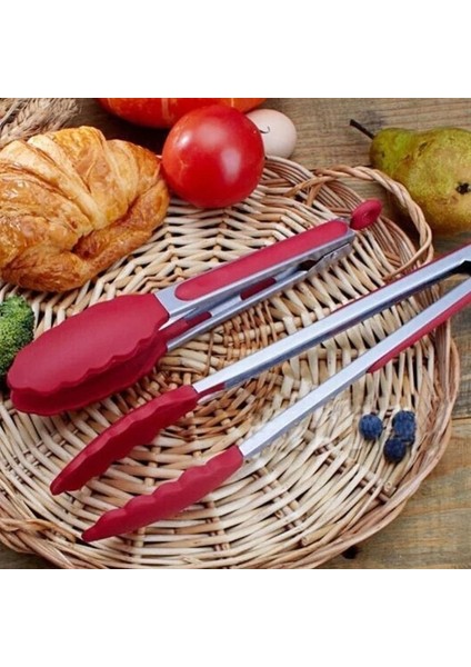 Mavi Stil Yemek Maşası Mutfak Pişirme Gereçleri Tencere Salata Maşası Klipsi Kelepçe Barbekü Barbekü Pişirme Aleti Mutfak Aksesuarları (Yurt Dışından) modelleri