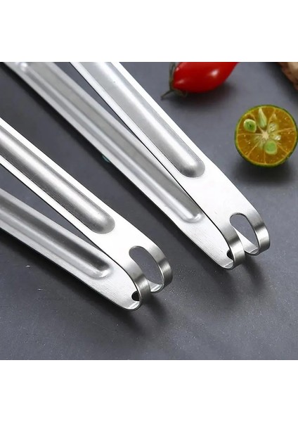 8 Inç Tarzı Yemek Maşası Paslanmaz Çelik Servis Maşası Mutfak Maşası Pişirme Maşası Izgara Barbekü Aracı Ev Mutfak Aksesuarları (Yurt Dışından)
