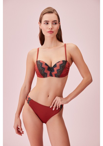 Yanı Pileli Bikini Alt fiyatları