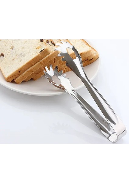 1 Adet Paslanmaz Çelik Spagetti Ekmek Makarna Klip Kelepçe Pişirme Araçları Mutfak Barbekü Tong Büfe Parti Salata Ikram Gereçleri Kx 248 (Yurt Dışından)