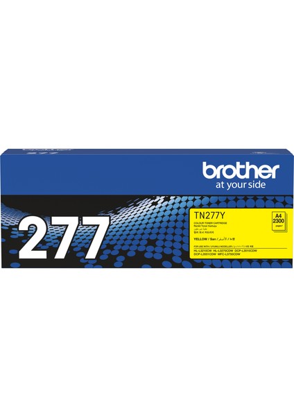 BROTHER TN-277Y Sarı Toner (2300 Sayfa)