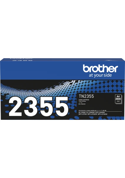 BROTHER TN-2355 Siyah Toner (2600 Sayfa)