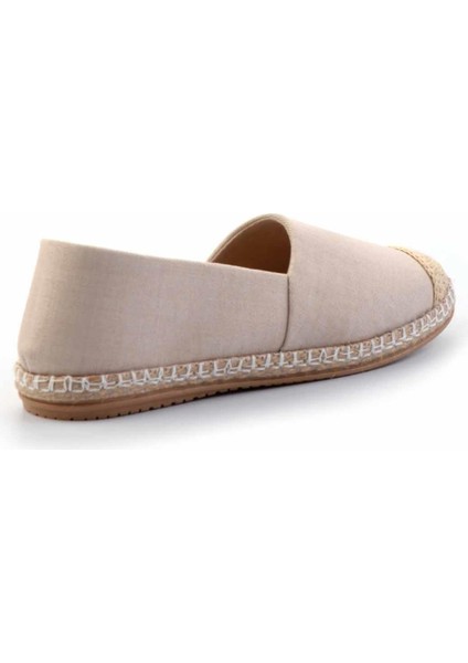 Bej Keten Kadın Espadril K01125010018 fırsatları