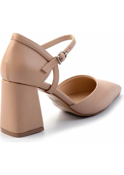 Bej Kadın Klasik Topuklu Ayakkabı K01231364009 fırsatları