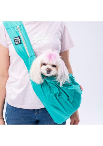 Mint Crossbody Küçük Irk Köpek Çapraz Taşıma Çantası