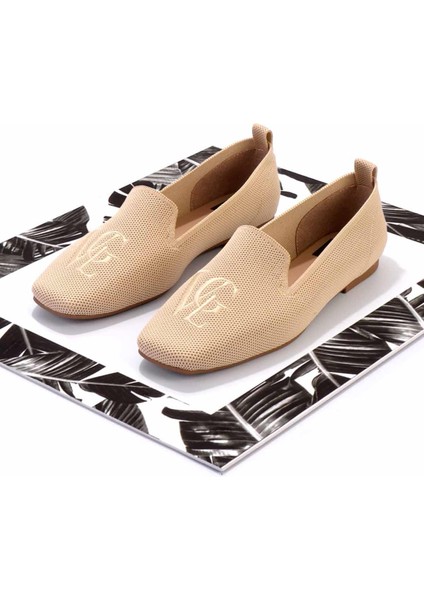 Bej Triko Kadın Espadril K01327058782