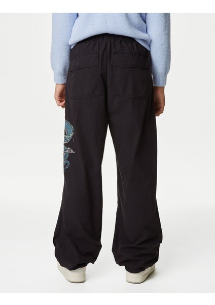 Yumuşak Dokulu Paraşüt Pantolon (6-16 Yaş) modelleri