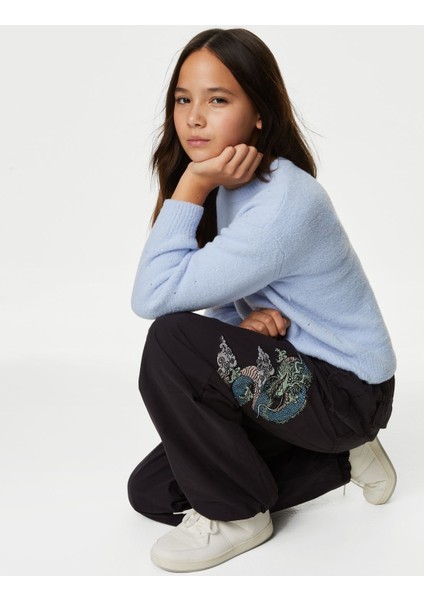 Yumuşak Dokulu Paraşüt Pantolon (6-16 Yaş) indirimleri