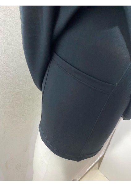 Siyah Darkalıp Yüksek Bel Içi Taytlı Tenis Etek Darkalıp Polyamid Kumaş Mini Etek fırsatları