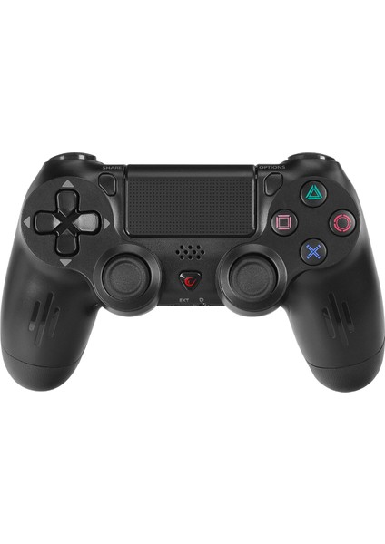 Sg-Rps4 Max Siyah Bluetooth Çift Titreşimli 800MAH 1.8m Ps4 Gamepad Oyun Kolu