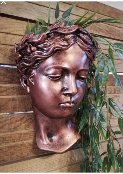 Ev Dekor Dekoratif Siyah Helen Duvar Saksısı Heykel Biblo Biblo Büst Aksesuar modelleri