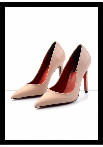 Nude Kadın Klasik Topuklu Ayakkabı K01455018009