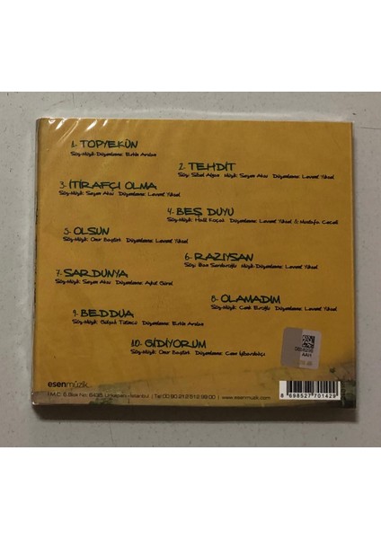 Levet Yüksel Topyekün CD (Jelatininde Sıfır Cd)