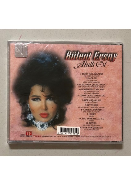 Bülent Ersoy Akıllı Ol CD (Jelatininde Sıfır Cd)