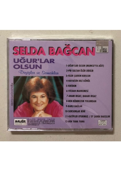 Selda Bağcan Uğur'lar Olsun CD (Jelatininde Sıfır Cd)