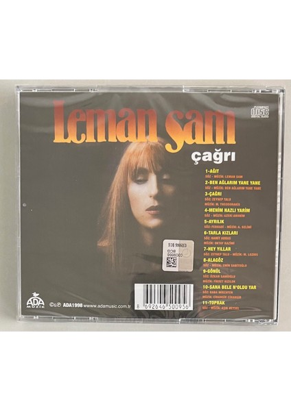 Leman Sam Çağrı CD (Jelatininde Sıfır Cd)