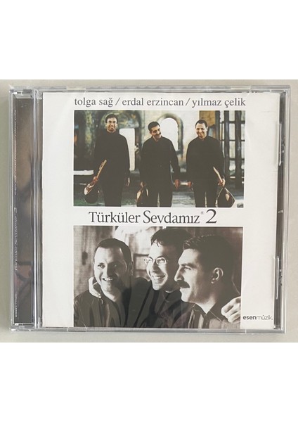 Tolga Sağ-Erdal Erzincan-Yılmaz Çelik Türküler Sevdamız 2 CD (Jelatininde Sıfır Cd)