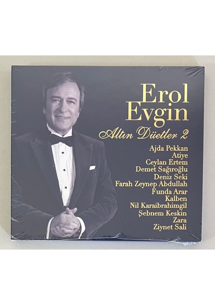 Erol Evgin Altın Düetler 2 CD (Jelatininde Sıfır Cd)