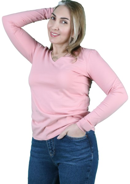 Kadın Süprem Uzun Kollu T-Shirt fırsatları