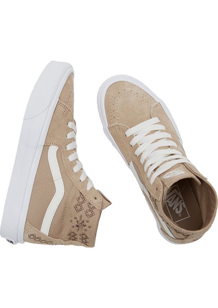 Sk8-Hi Tapared Kadın Günlük Ayakkabı VN0009QP4MG1 Kahverengi