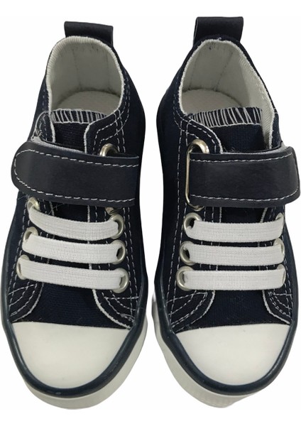 Momy Ayakkabı Keten Lacivert