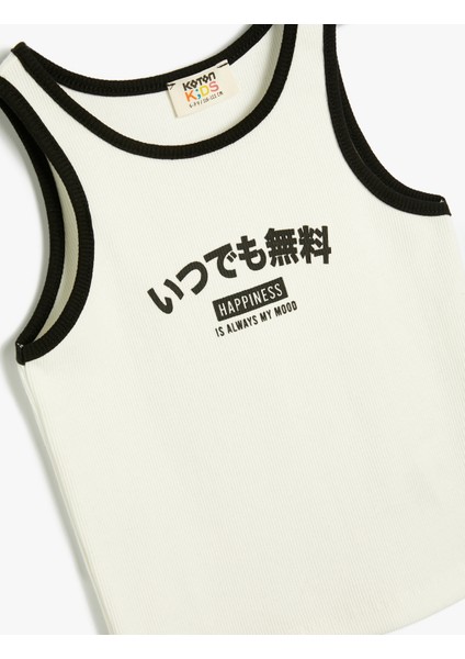 Atlet Slogan Baskılı Bisiklet Yaka Pamuklu modelleri