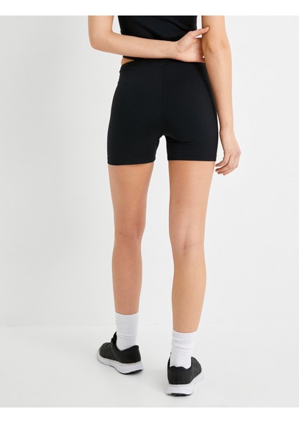 Çapraz Ip Detaylı Biker Tayt Yüksek Bel fırsatları