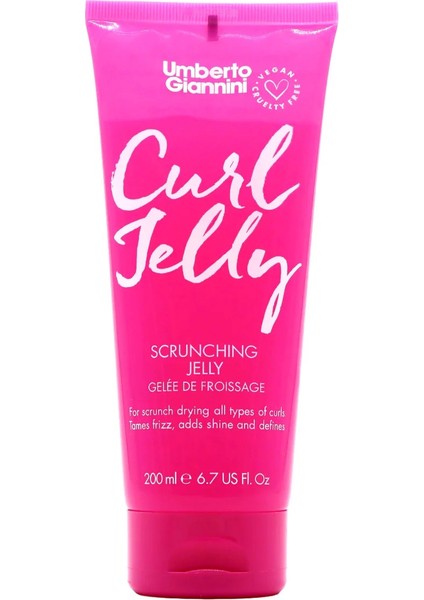 Curl Jelly Scrunching Jelly Bukle Şekillndirici Vegan Jöle 200 ml