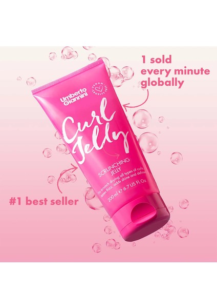 Curl Jelly Scrunching Jelly Bukle Şekillndirici Vegan Jöle 200 ml