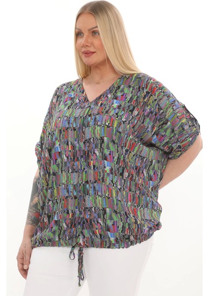 Viskon Oversize Büyük Beden Gömlek modelleri