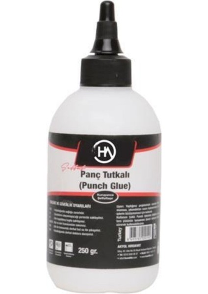 2 Adet Panç Tutkalı, 500 Gr, Şeffaf Yapıştırıcı, Punch Tutkal