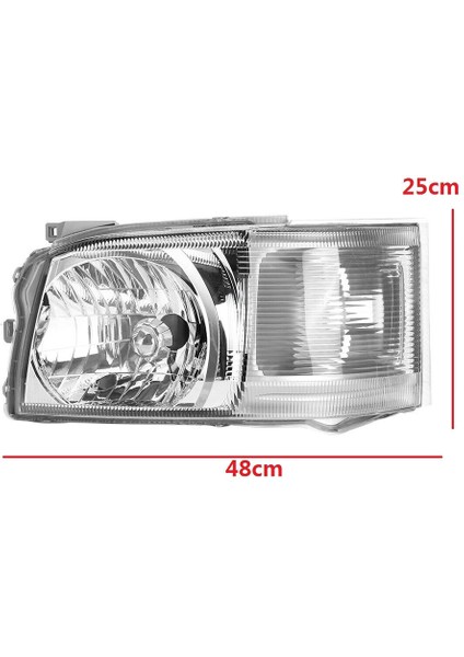 1 Adet Araba Başkanı Işık Lamba Işığı Montaj Far Toyota Hiace Trh Kdh Van Otobüs 2005 2006 2007 2008 2009 2010 Sağ (Yurt Dışından) modelleri