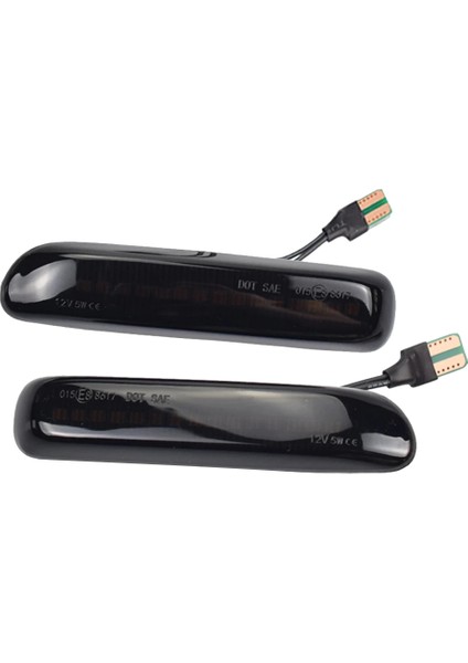 Araba Füme LED Dinamik Yan Işaretleyici Işık Bmw 3 Serisi E46 COUPE1997-2001 Için Sinyal Flaşör (Yurt Dışından)