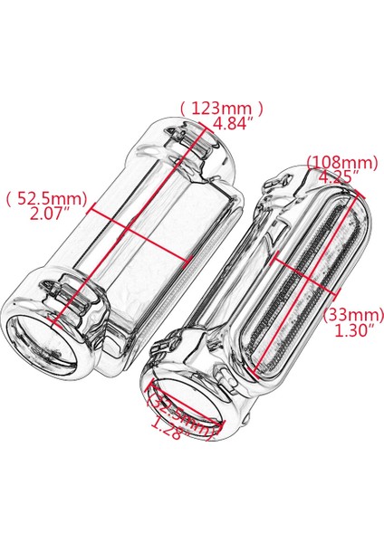 LED Direksiyon Çubuğu Koruma Işığı Motosiklet Bar Koruma Dönüş Sinyali Kolu Işığı Harley Motosikletler Için Gümüş (Yurt Dışından)