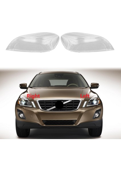 Volvo Için XC60 2009 2010 2011 2012 2013 Sağ Far Kabuk Lamba Gölge Şeffaf Lens Kapağı Far Kapağı (Yurt Dışından) fiyatları