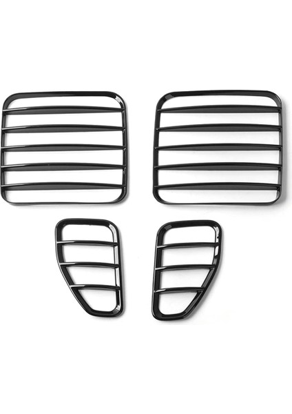 Kuyruk Işık Lambası Panjur Kapakları Abs Arka Stop Lambası Koruma Jeep Renegade 2016 2017 2018 2019 2020 2021, Siyah (Yurt Dışından)