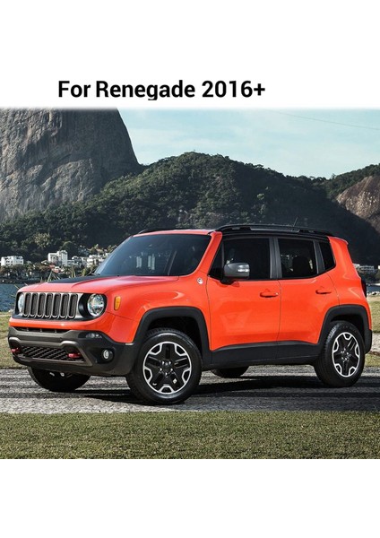 Kuyruk Işık Lambası Panjur Kapakları Abs Arka Stop Lambası Koruma Jeep Renegade 2016 2017 2018 2019 2020 2021, Siyah (Yurt Dışından) fırsatları