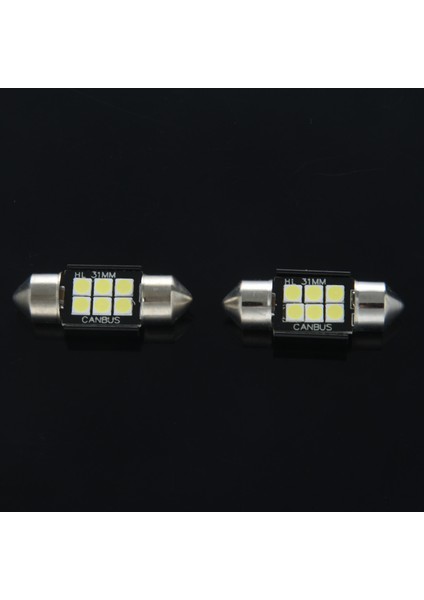 Son Derece Parlak 400 Lümen 3020 Yonga Seti Canbus Hatasız Iç Mekan LED Ampuller Araba Işıkları Plaka Kubbe Haritası Kapı Nezaket 31MM Festoon DE3175 6428 Xenon Beyaz (Yurt Dışından) indirimleri