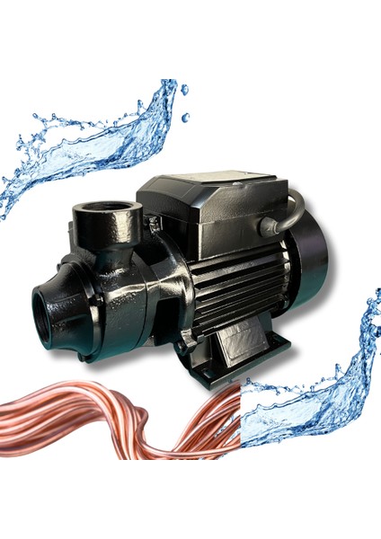 Impo QB60 Hidrofor Otomatik Su Pompası Seti Bakır Sargı 0.5 Hp 1'' Parmak Hidrofor Pompa