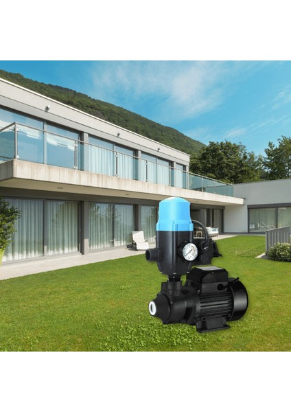 Impo QB60 Hidrofor Otomatik Su Pompası Seti Bakır Sargı 0.5 Hp 1'' Parmak Hidrofor Pompa