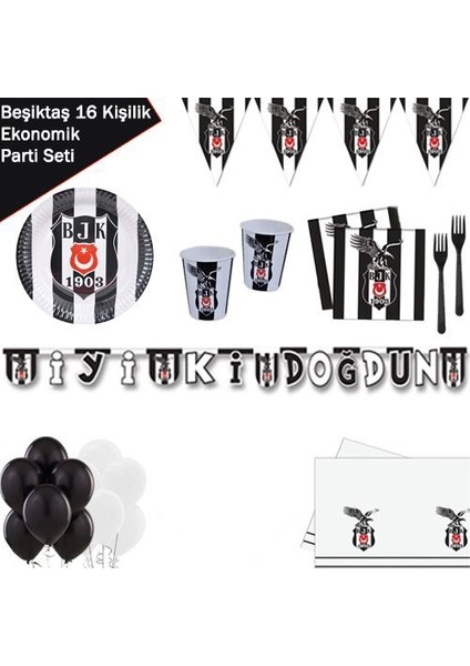 Beşiktaş Süper Parti Seti (16 Kişilik)