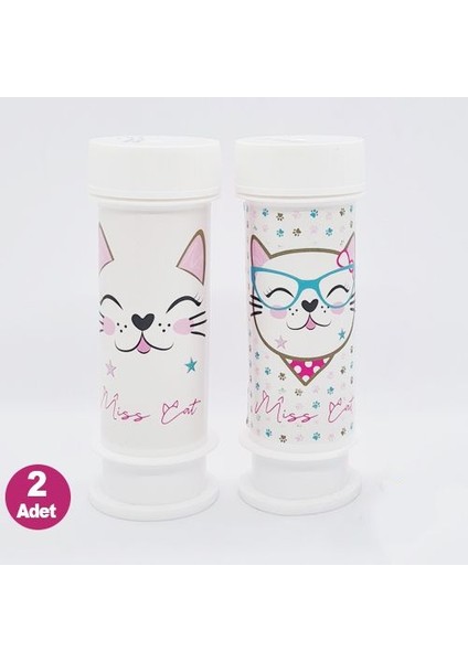 Miss Cat Kedi Köpük Baloncuk (2 Adet)