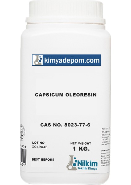 Capsicum Oleoresin (Acı Biber) 1 Kg.