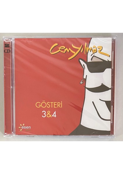 Cem Yılmaz Gösteri 3-4 Çift CD (Jelatininde Sıfır Cd)
