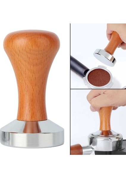 Pratik Kahve Sabotaj Tozu Paslanmaz Çelik Pres 58MM Koyu Kahve (Yurt Dışından) modelleri